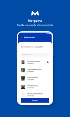 Mergdata android App screenshot 6